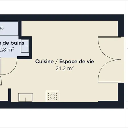 Backdoor - Pour 3 - Piscine Commune * Biscarrosse